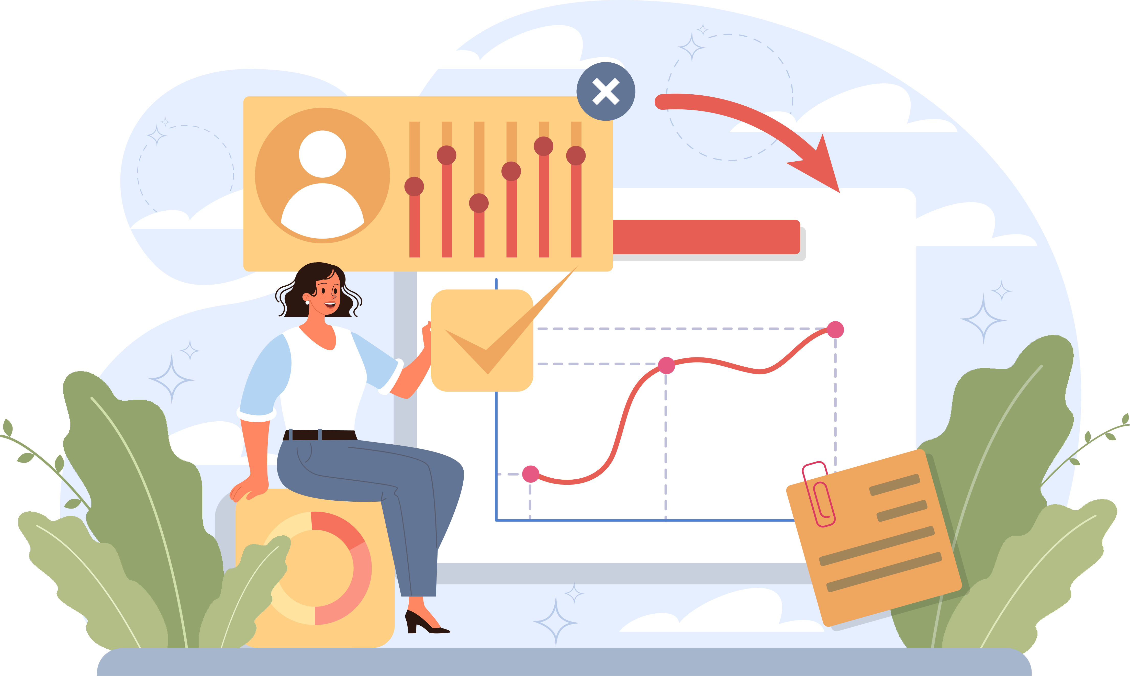 Track Performance of your employees
                                            